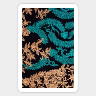 Luxurious Fabric Texture Sticker